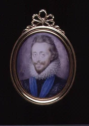 Porträtminiatur von Henry Wriothesley, 3. Earl of Southampton
